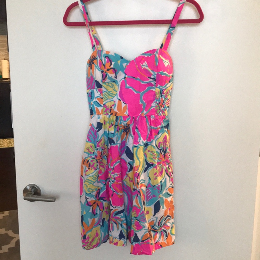 Lilly Pulitzer bright dress